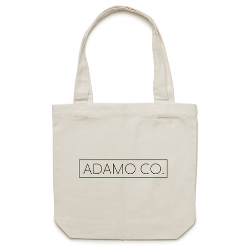 ADAMO CO. Eco-Friendly Canvas Bag - ADAMO CO.
